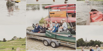 BOKA Architektur - unser Kompetenzteam! Gemeinsamer Bootsausflug auf der Elbe.