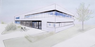 Richtfest für das neue Firmengebäude der Firma Eberhard RINK Sanitär - Heizung - Elektro GmbH & Co. KG