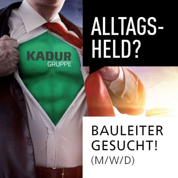 Stellenanzeige Bauleiter gesucht