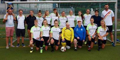 SpVgg. Dresden Loebtau, erstes Punktspiel, Frauenfussball, Sponsor, 0:2,