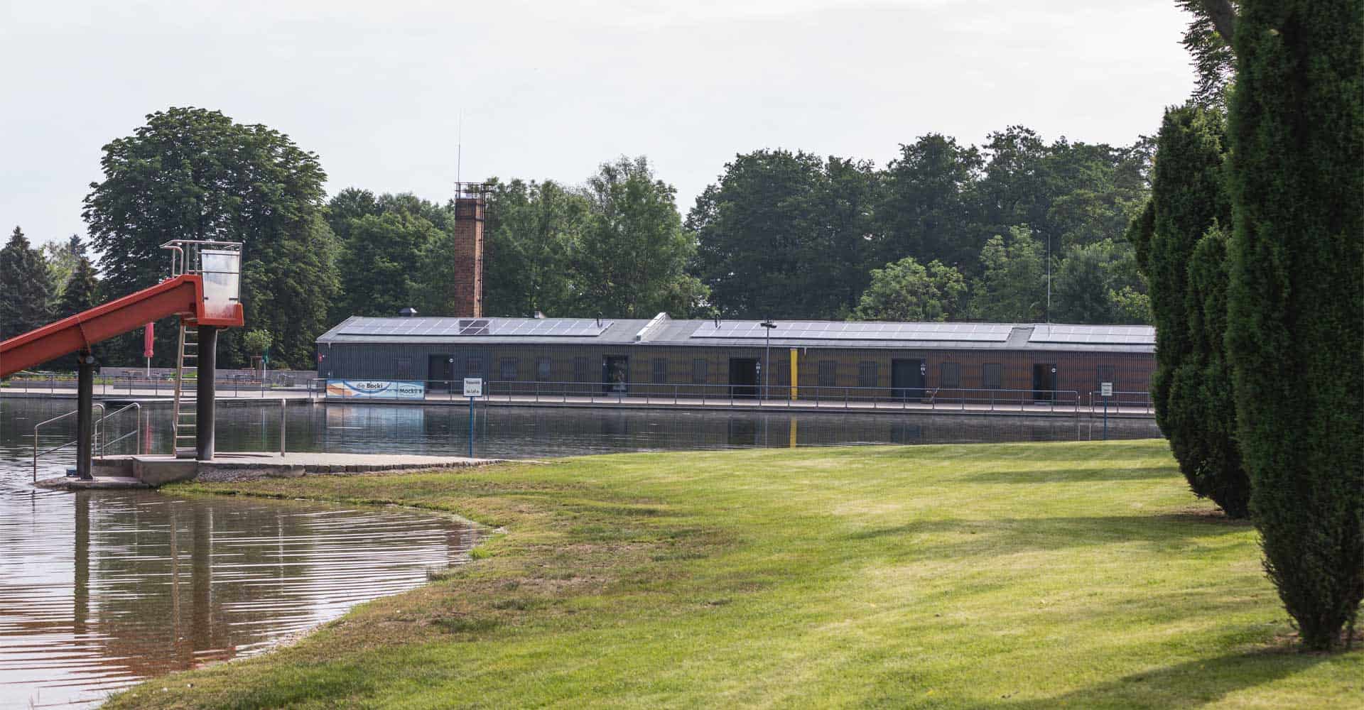 Naturbad Mockritz Dresden Außenansicht