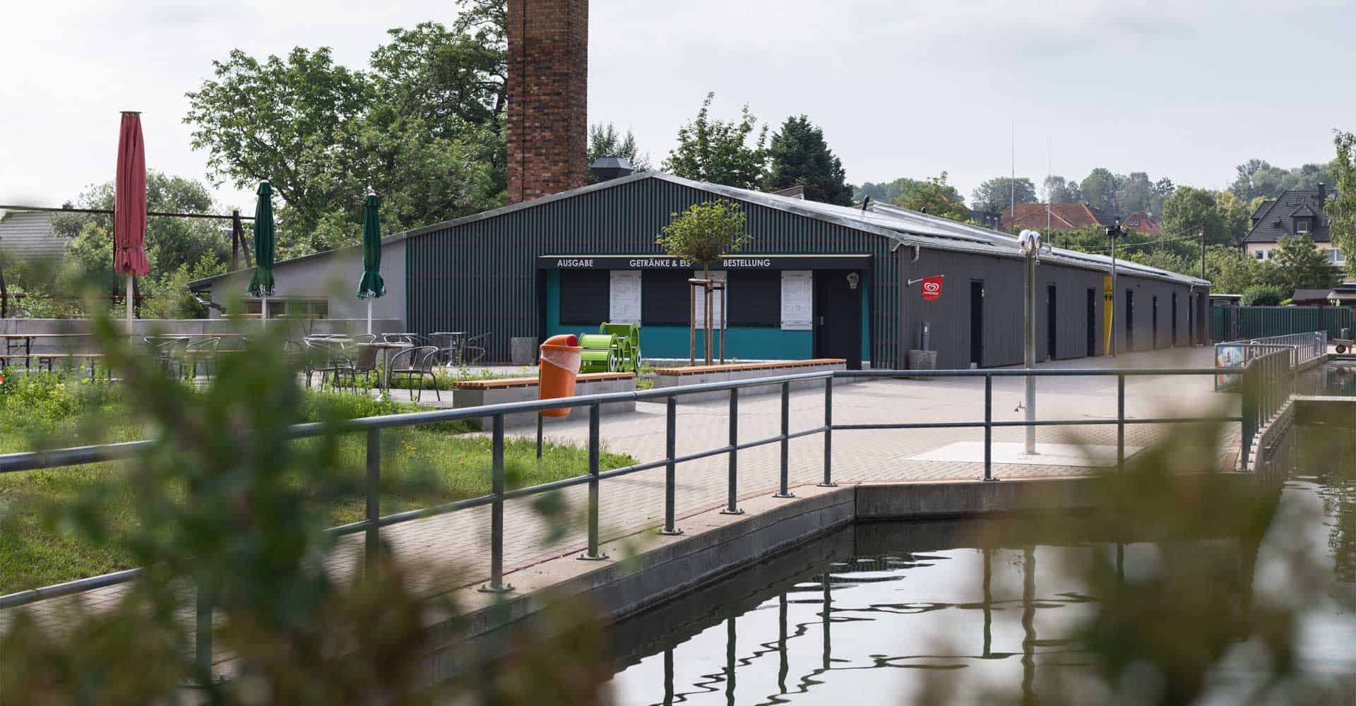 Naturbad Mockritz Dresden Außenansicht