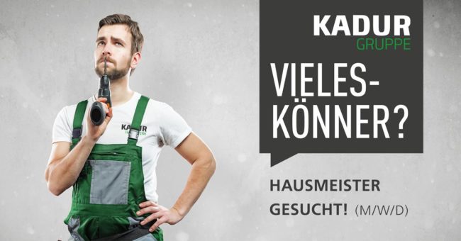 Hausmeister KADUR Gruppe gesucht