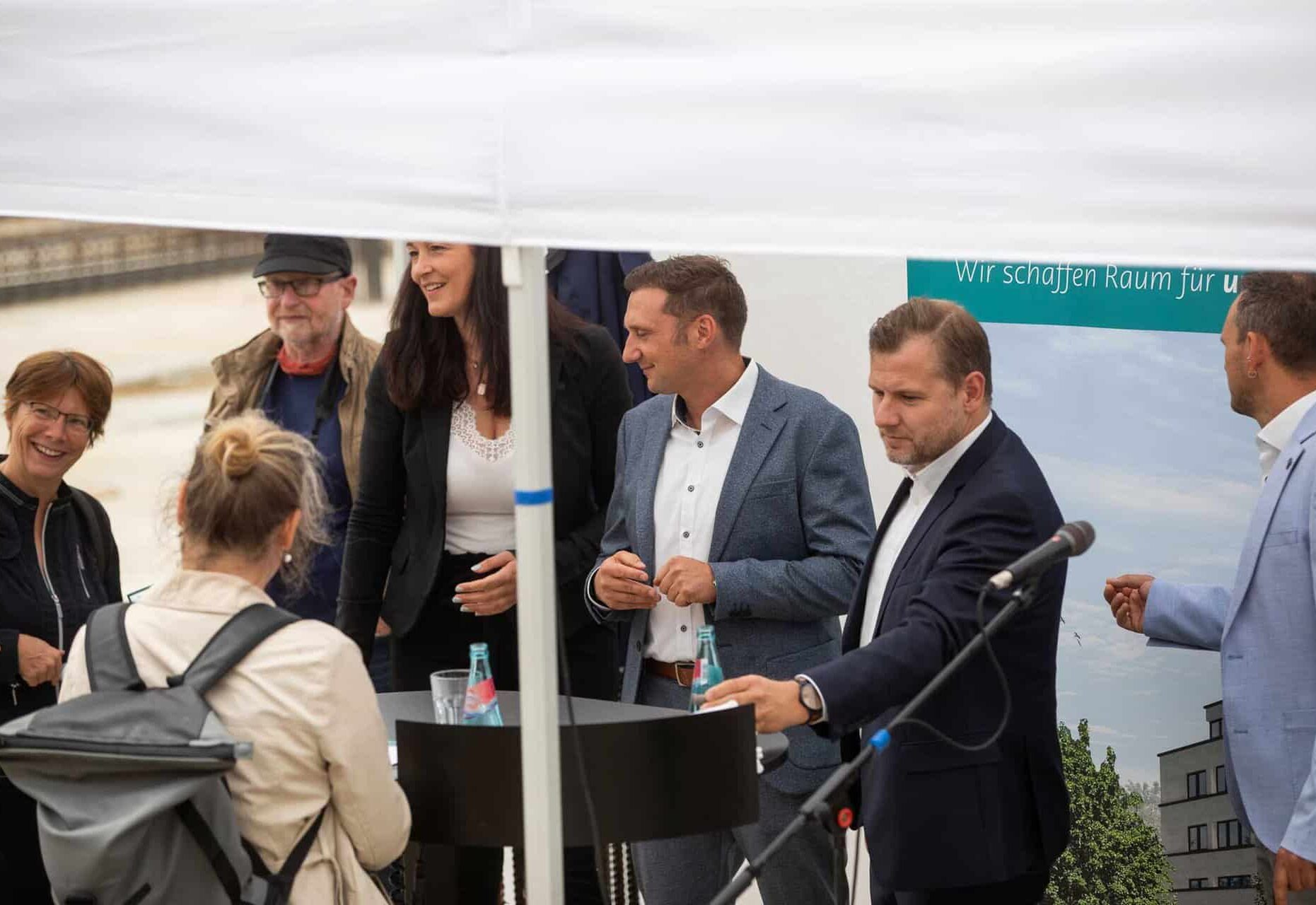 Grundsteinlegung Gesundheitszentrum Löbtauer 66