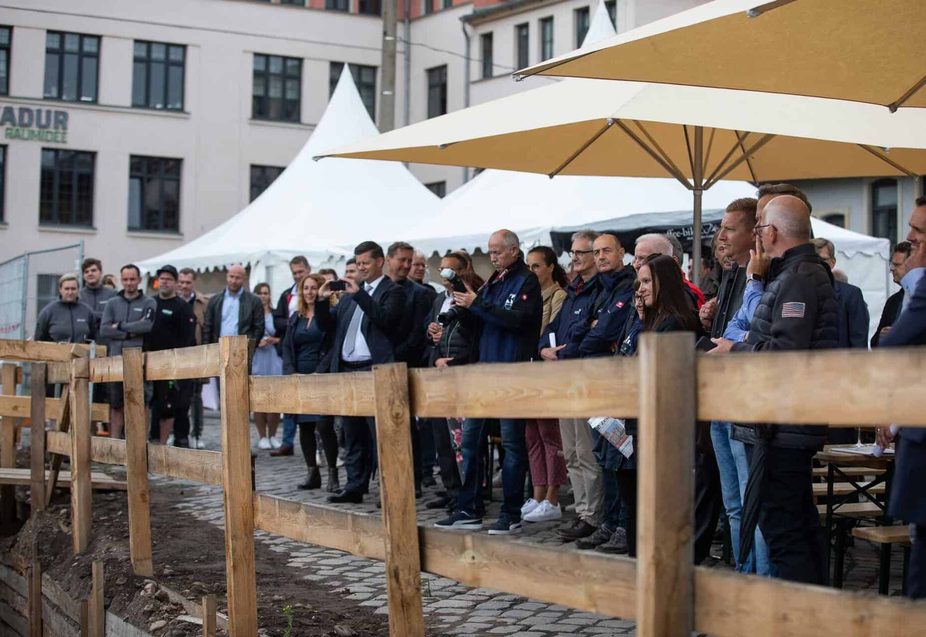 Grundsteinlegung Gesundheitszentrum Löbtauer 66