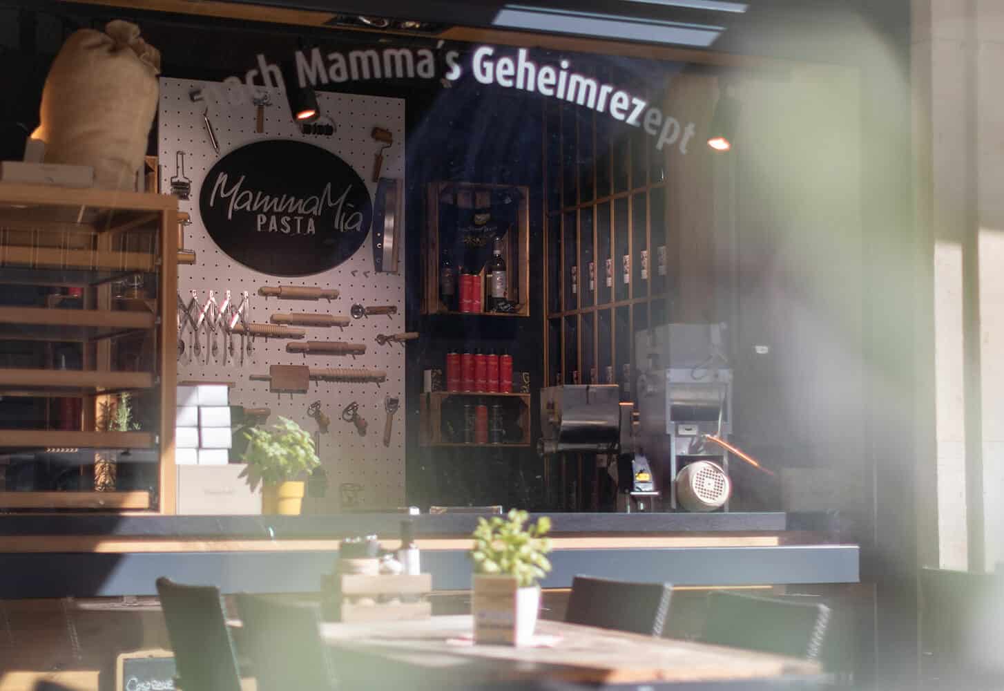 KADUR Projekt Ausbau Schauwerkstatt ristorante mamma mia
