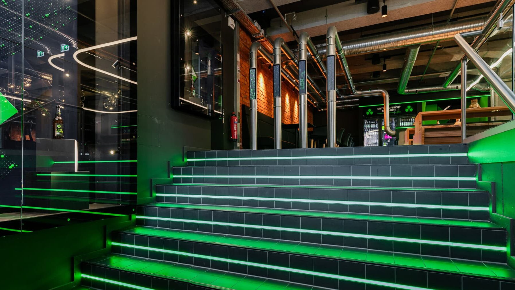 Lohrmanns Brauerei Eingangsbereich