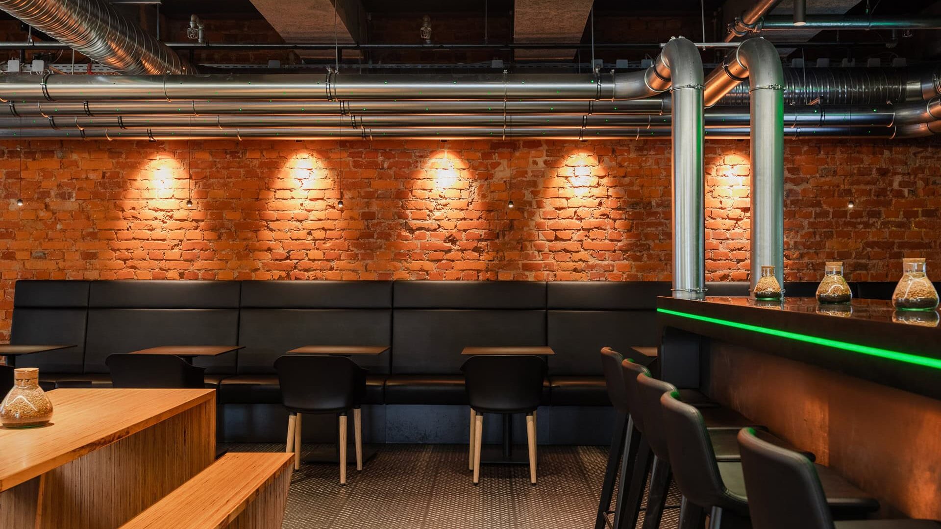 Lohrmanns Brauerei Gastraum