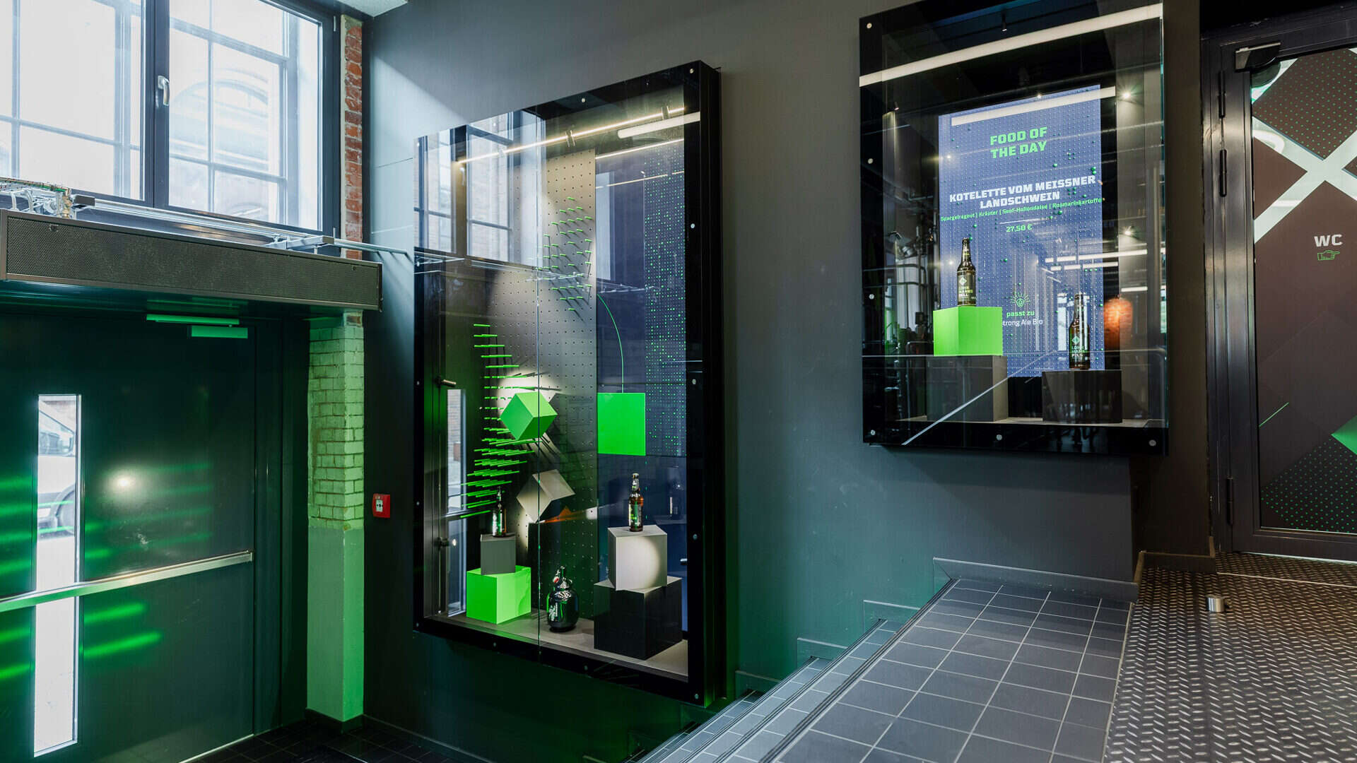 Lohrmanns Brauerei Eingang