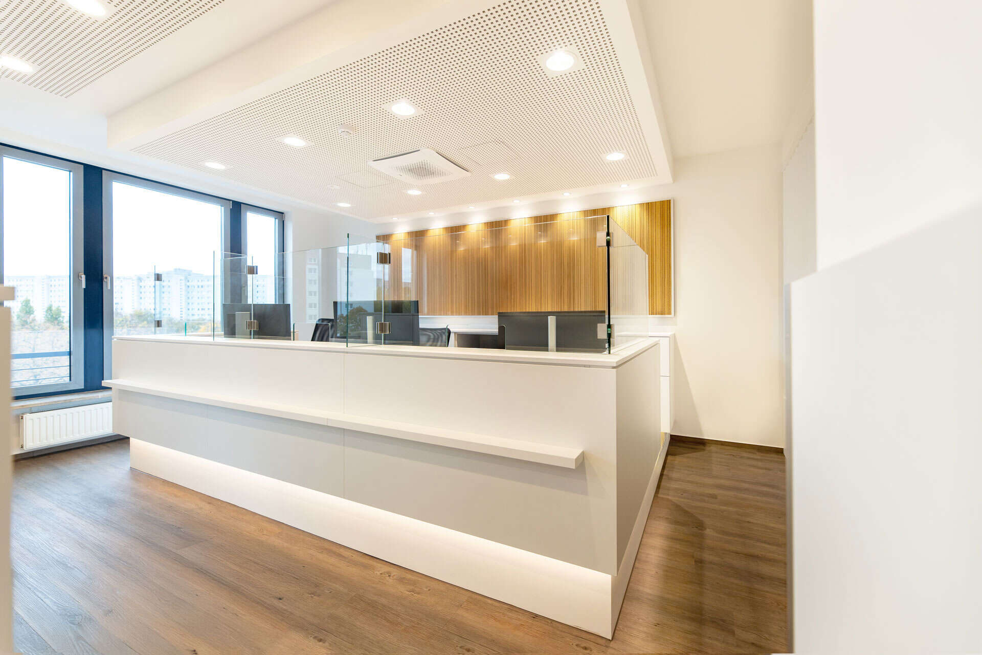 KADUR Gruppe MVZ Diagnostisches Zentrum Berlin Wartebereich Empfang