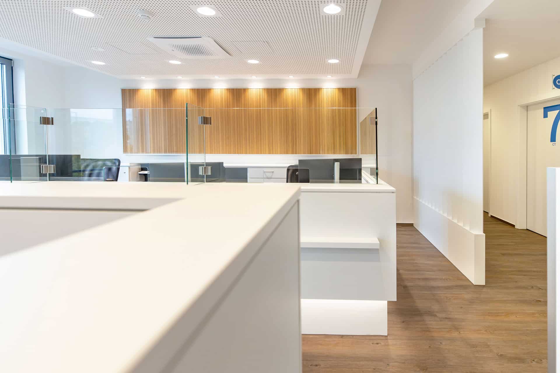 KADUR Gruppe MVZ Diagnostisches Zentrum Berlin Wartebereich Empfang