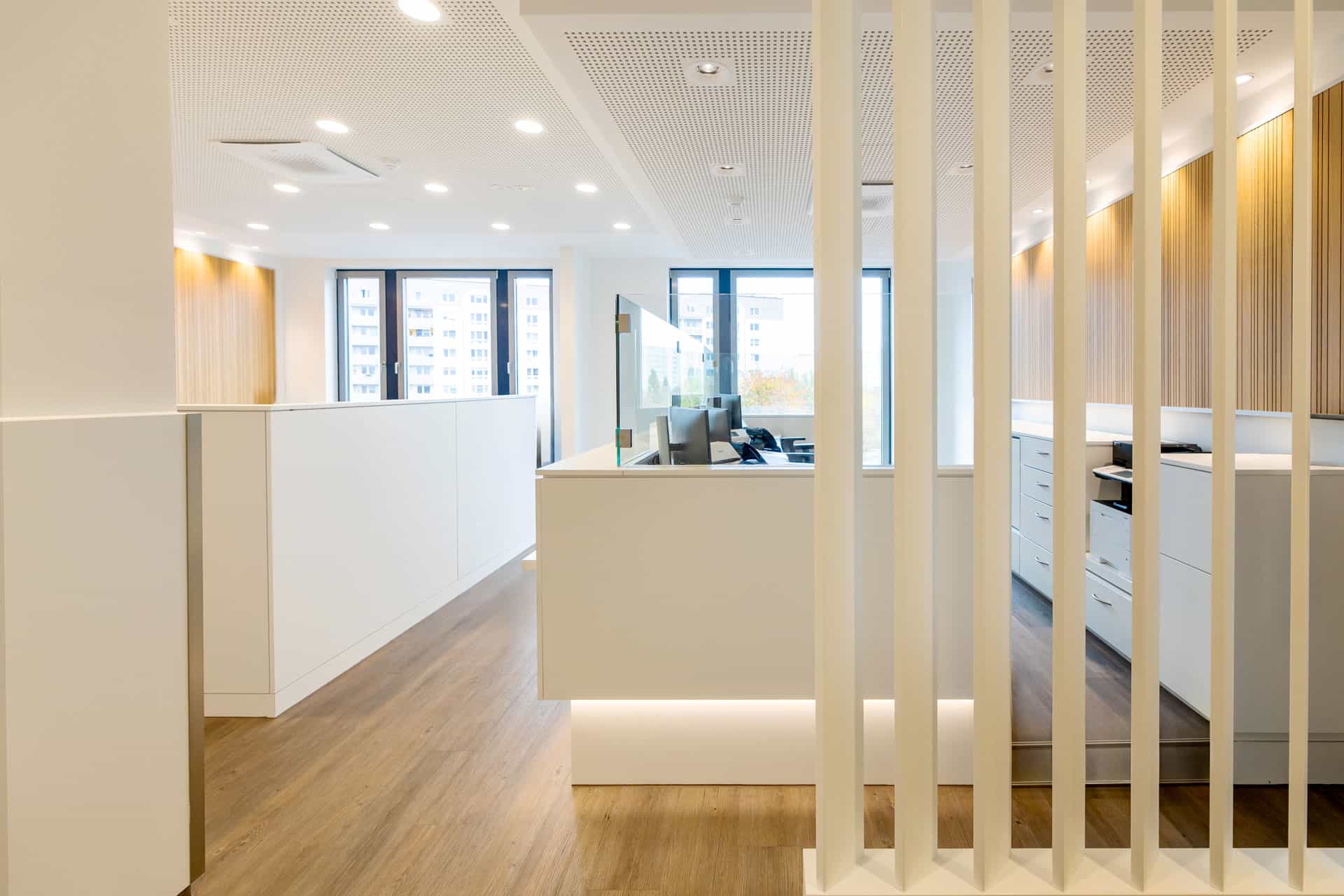 KADUR Gruppe MVZ Diagnostisches Zentrum Berlin Wartebereich Empfang